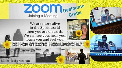 Gratis zoom online demonstratie contact met overledenen mediumschap