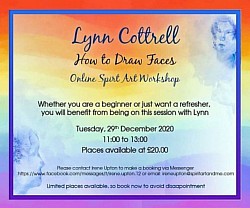 Dec2020 online workshop How to draw faces by Lynn Cottrell