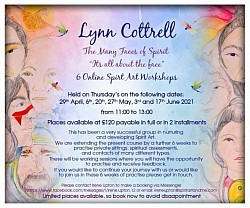 Next online course 2.0 to practice sittings, spiritual assessments and refining evidence by Lynn Cottrell. Apr/May/June