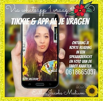 Tikkie en app al je vragen, korte reading medium healing