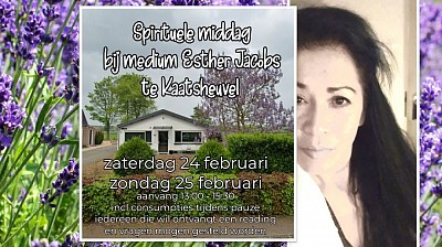 Spirituele middag medium Esther Jacobs